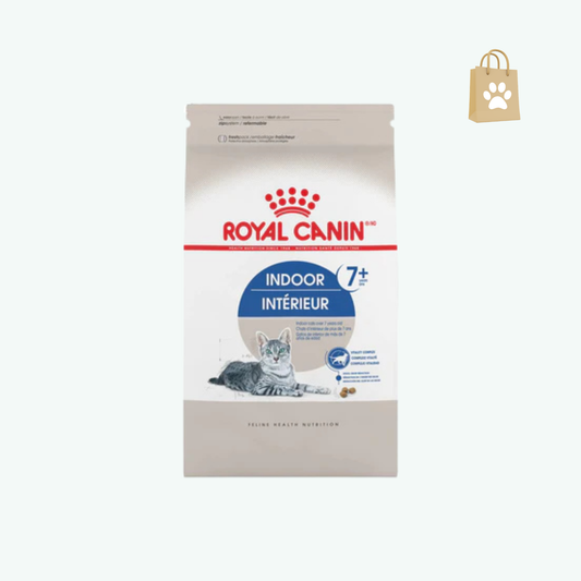 Royal Canin Indoor 7+ Adult Dry Cat Food 2.5 lb bag