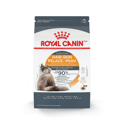 Royal Canin Hair & Skin Care Dry Cat Food 3 lb bag