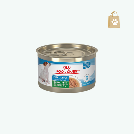 Royal Canin Size Health Nutrition Small Puppy Thin Slices in Gravy Wet Dog Food 5.1 oz 24-Pack