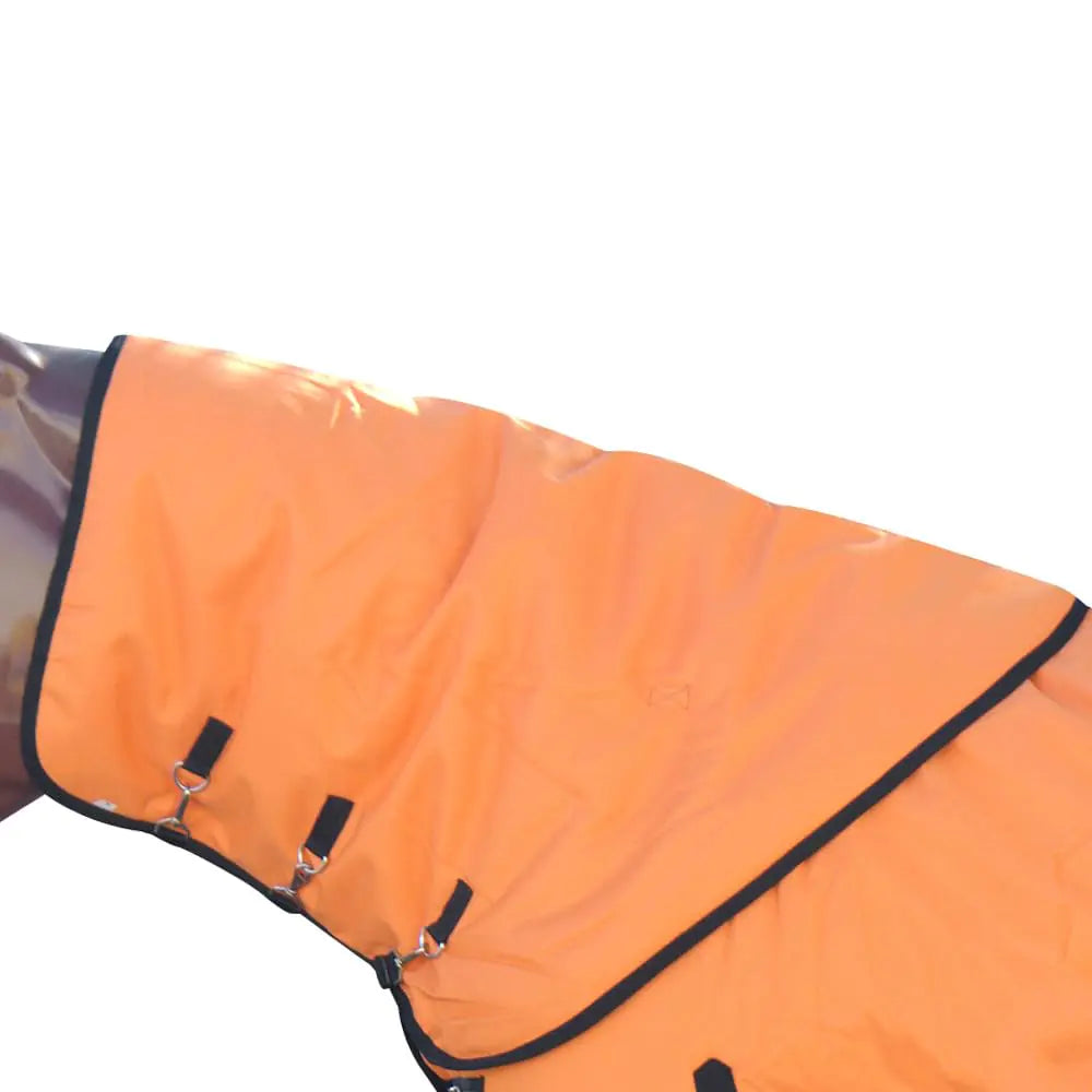 HILASON 1200D Winter Waterproof Poly Turnout Horse Hood Neck Cover | Horse Hood | Horse Turnout Hood | Horse Neck Covers for Winter | Waterproof Neck Cover for Horses