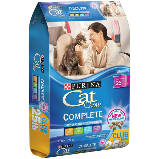 Purina 25 Lb Complete Cat Chow Small