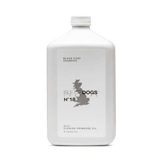Isle of Dogs Coature No. 18 Black Coat Evening Primrose Oil Dog Shampoo 1 Liter